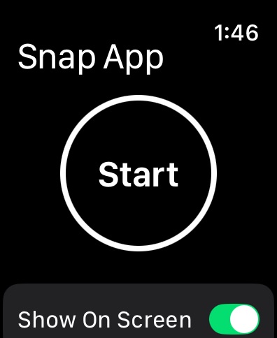 Apple Watch screenshot