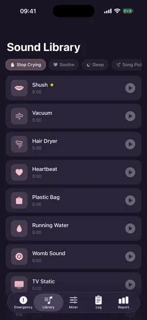 Hushaby Baby Sleep screenshot 2
