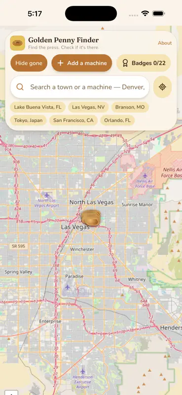 Golden Penny Finder screenshot 1 of 3