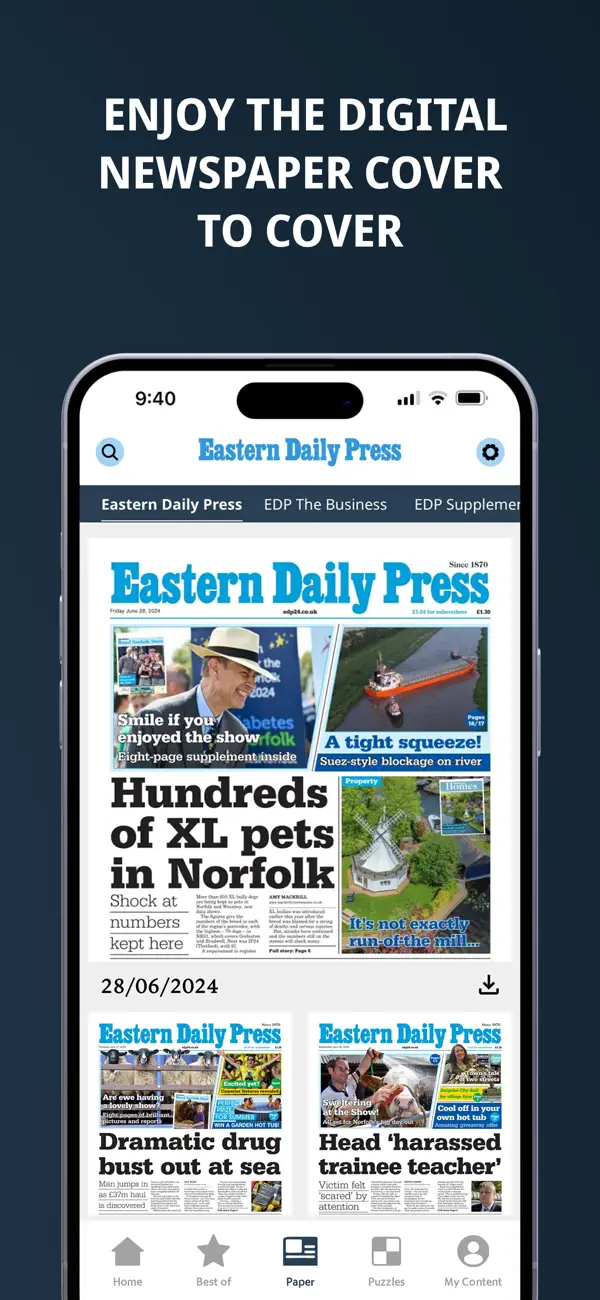 Screenshot #3 pour Eastern Daily Press