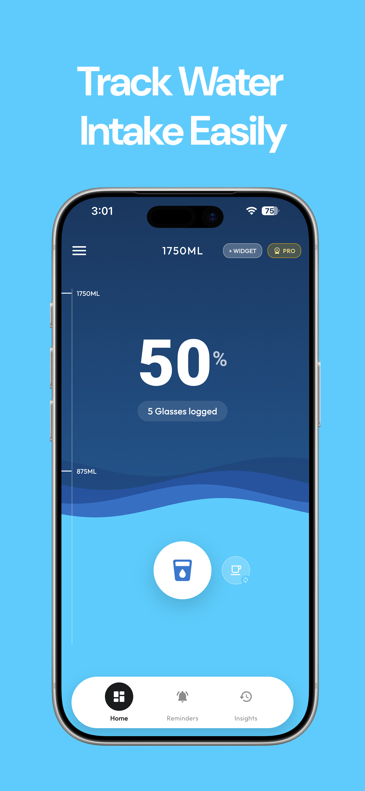 JustDrink - Water Reminder screenshot 3