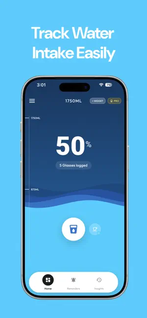 JustDrink - Water Reminder screenshot 3
