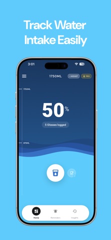 JustDrink - Water Reminder Screenshot 3 of 6