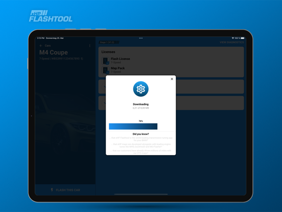 xHP Flashtool iPad screenshot 8 - Productivity app