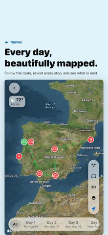 Tripski iPhone screenshot
