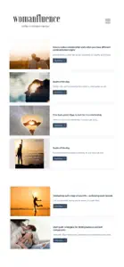 Womanfluence screenshot #1 for iPhone