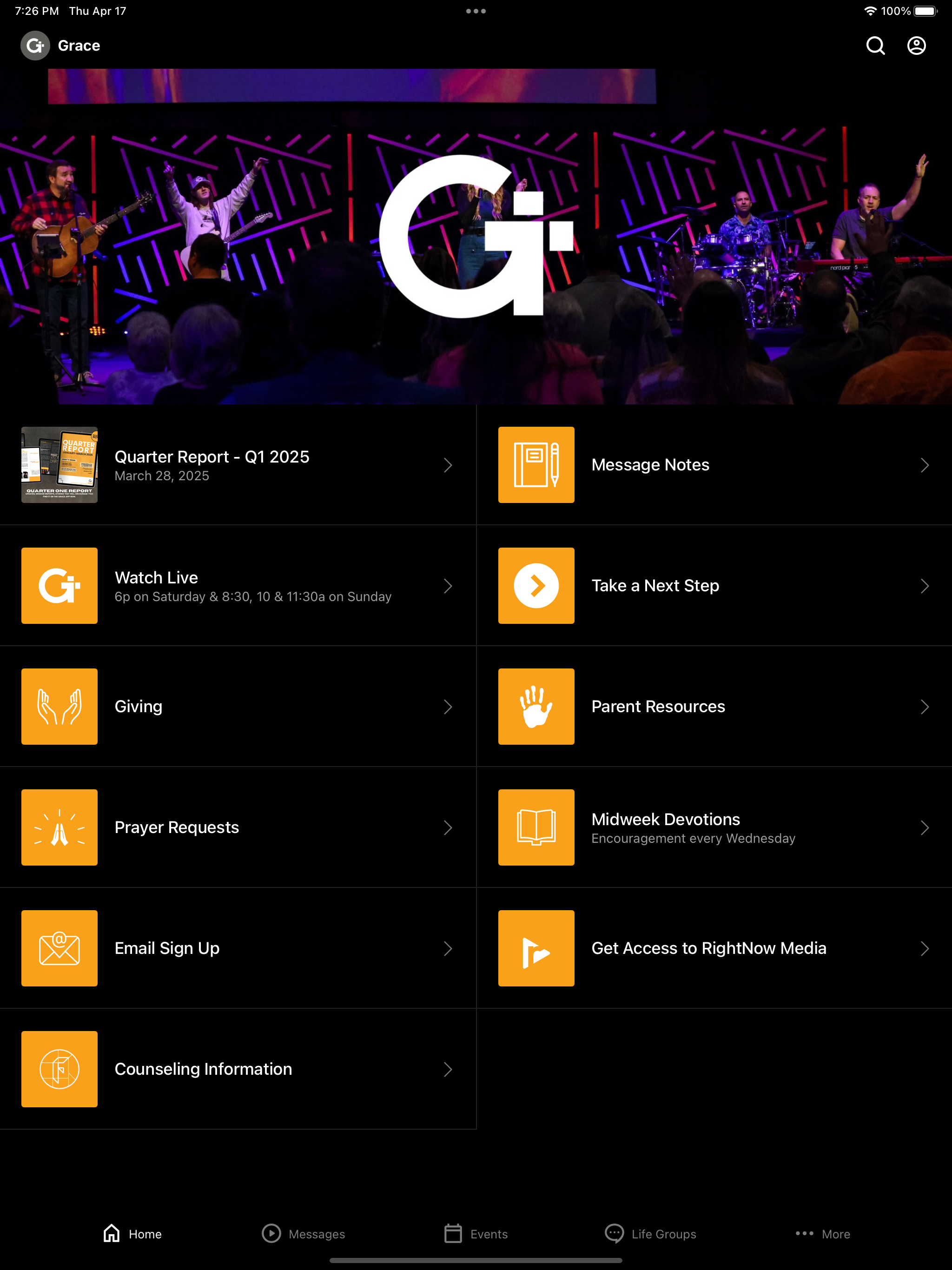 Grace Fellowship Church - Ohio screenshot 6