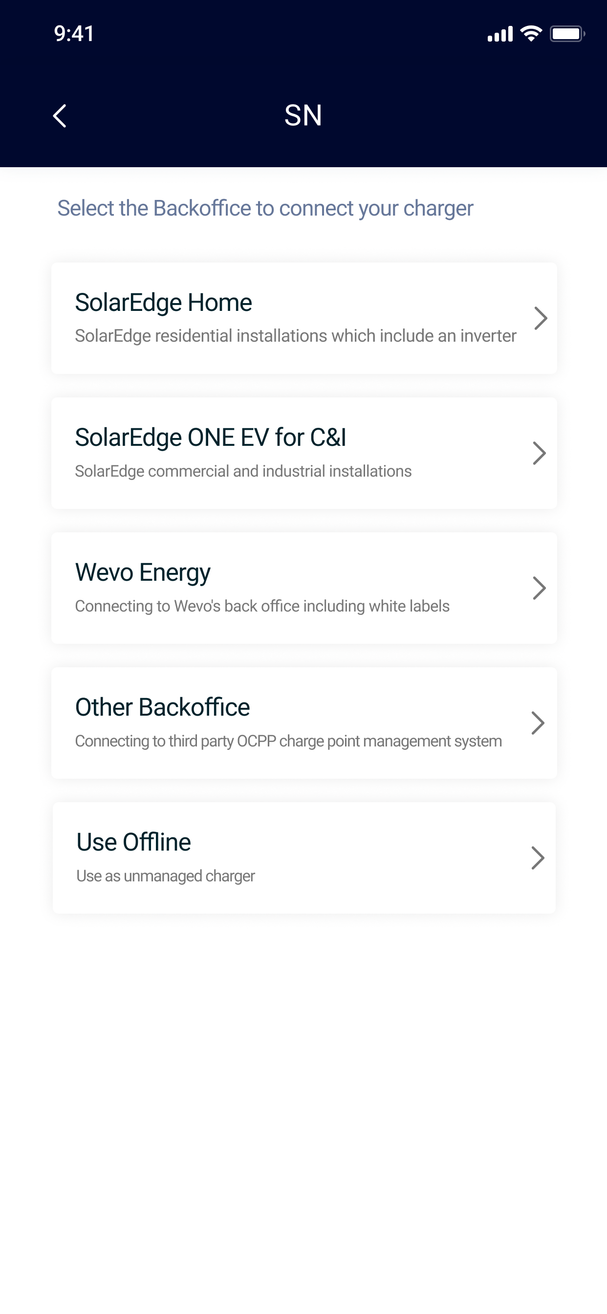 SolarEdge ONE EV Charger Setup