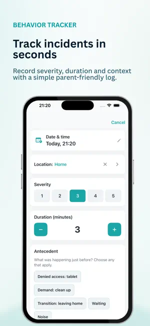 Behavior Tracker ABC screenshot 1