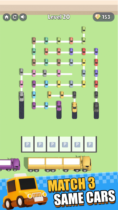 Car Traffic - Parking Lot Jam Screenshot