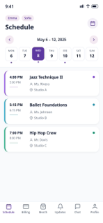 OnPointe Planner screenshot 2