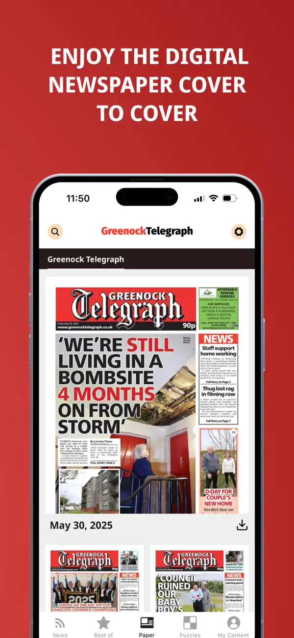 Screenshot #3 pour Greenock Telegraph