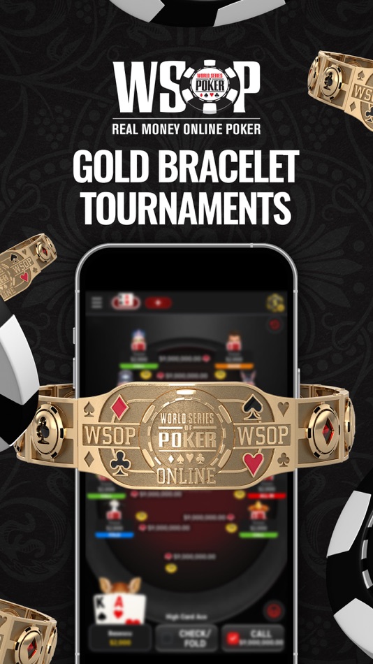 #2. WSOP Real Money Poker - MI (iOS) 由: Caesars Interactive Entertainment