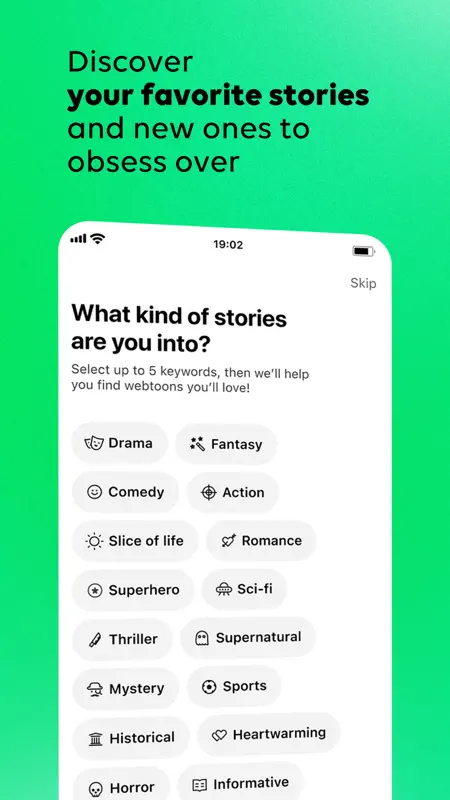 WEBTOON: Manga, Comics, Manhwa screenshot 3 of 8