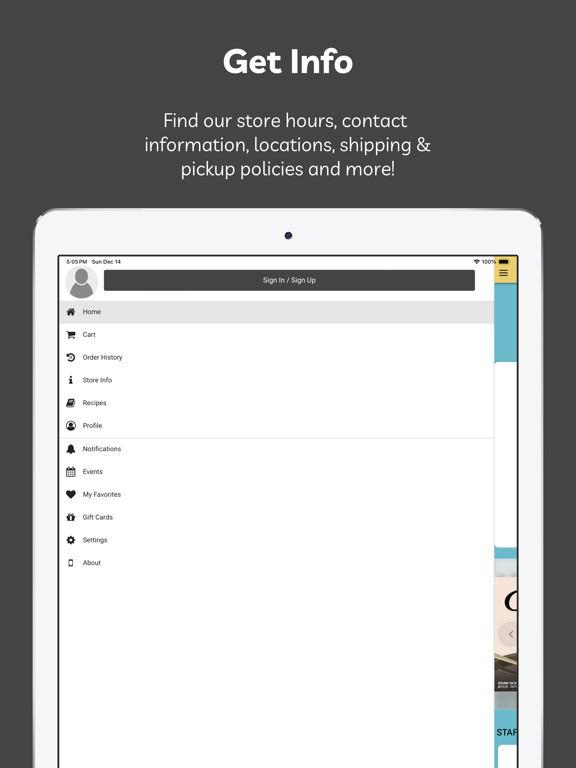 PATS BEVERAGE AND LIQUOR STORE iPad screenshot 2 - Shopping app
