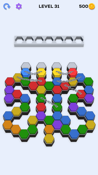 Hexagon Fit Match Screenshot