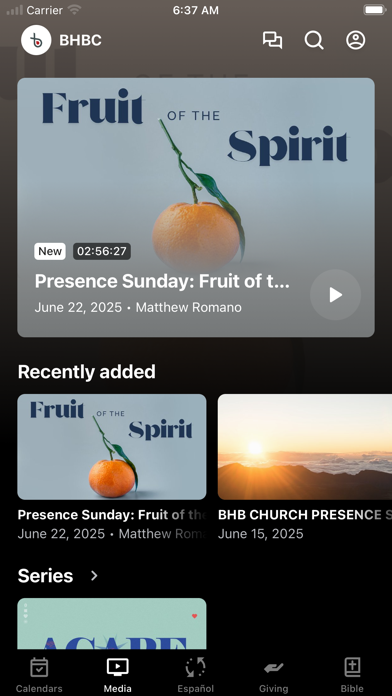 App screenshot