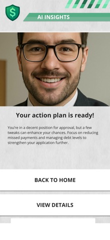 Loan Calculator & Approval AI iPhone screenshot