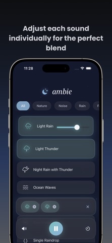Sleep Sounds - help sleep iPhone screenshot