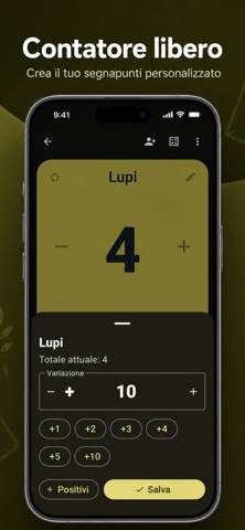 Segnapunti Carte Italiane iPhone screenshot