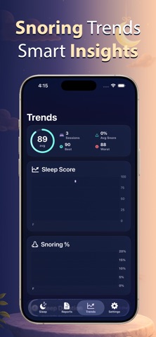 SnoozeLab: Snoring Tracker Screenshot 3 of 5