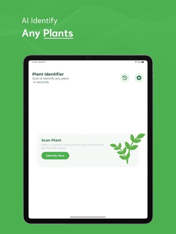 Plant Identifier - PI iPad screenshot