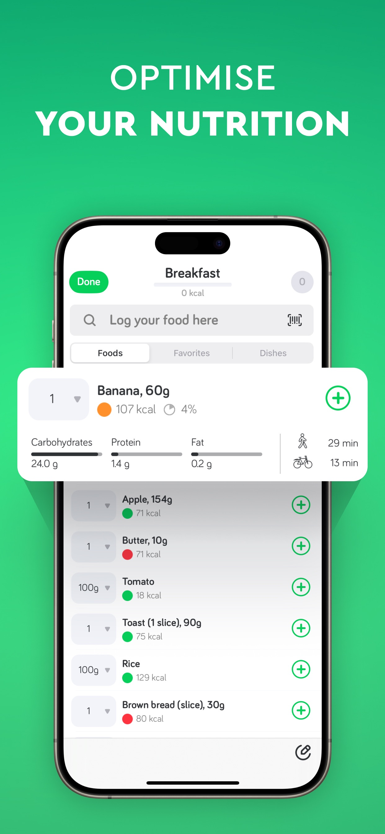 Calorie, Protein Tracker Arise