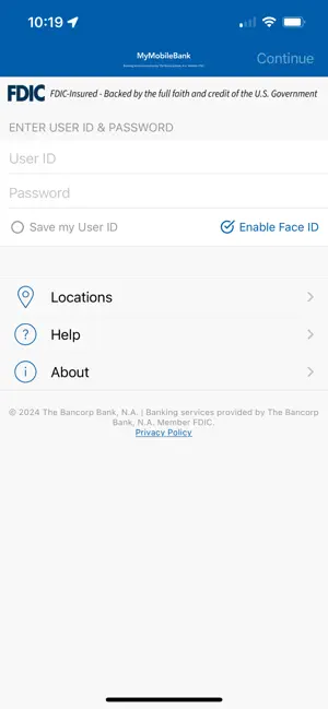My Mobile Bank screenshot 1