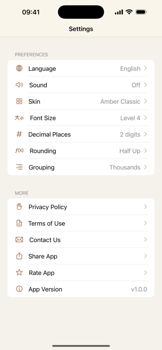 Talk Calculator Screenshot 4 of 4