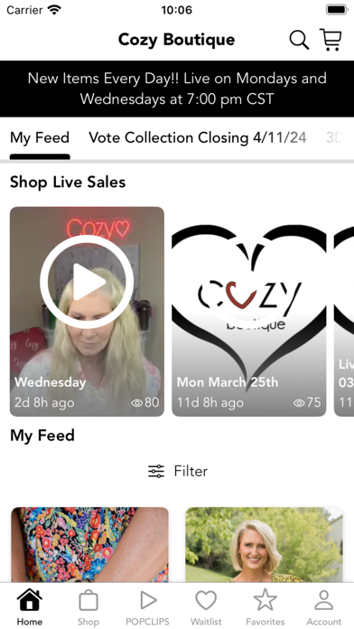 Cozy Boutique Screenshot 2 - AppWisp.com