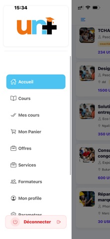 UN+ screenshot