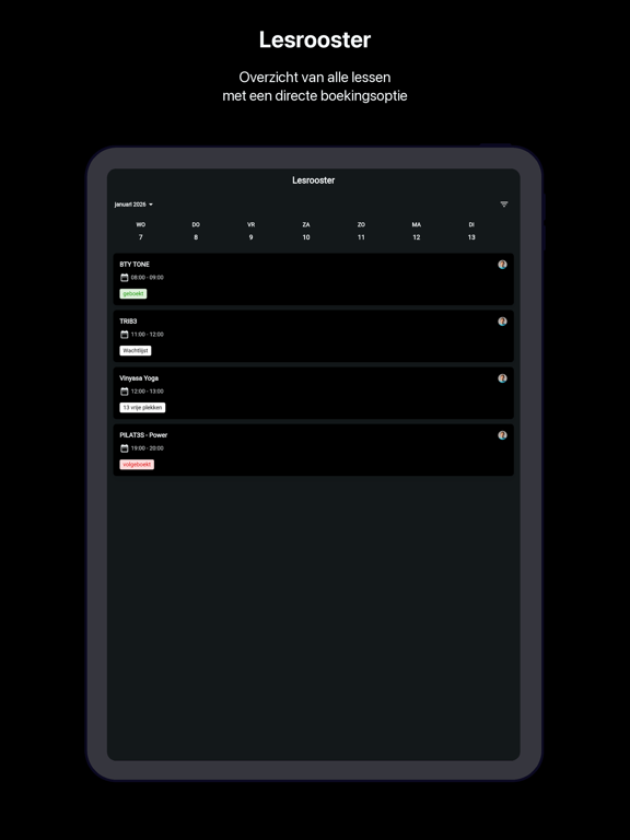 TrainMore - Connect to gym iPad screenshot 3 - Health & Fitness app