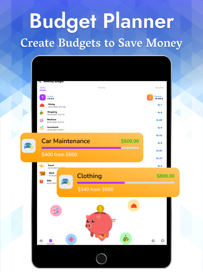 My Bucks -  Expense Manager