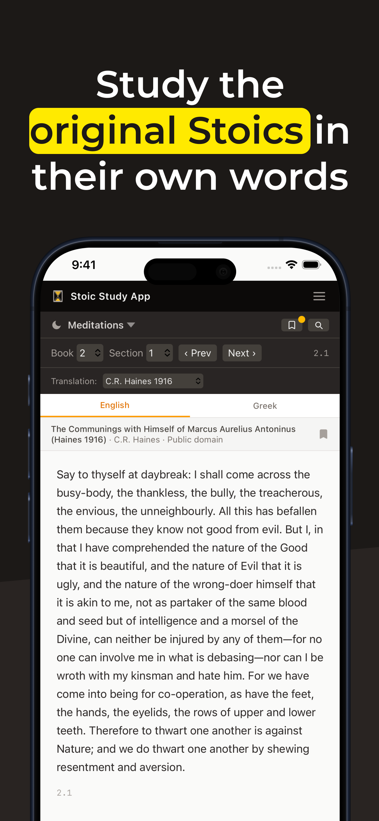 Stoic Study screenshot 2