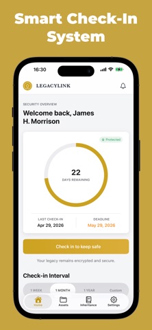 LegacyLink: Trusted & Safewill iPhone screenshot