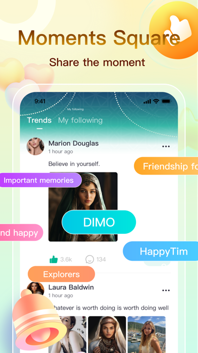 Dimo - Voice Chat Room Screenshot