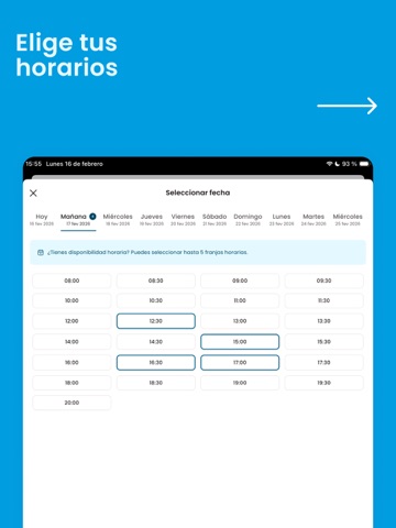 OSCAR: servicios a domicilio iPad screenshot 4