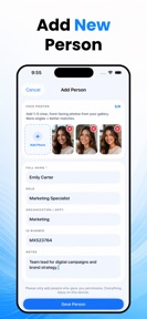 Wajad AI People Finder screenshot