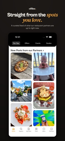 Offline Restaurant Club iPhone screenshot