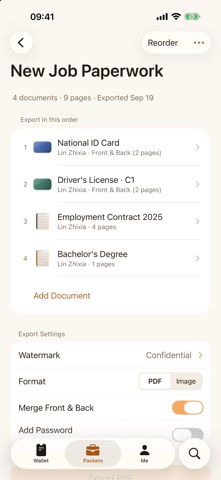 Passfolio: ID Wallet & Scanner Screenshot 3 of 6