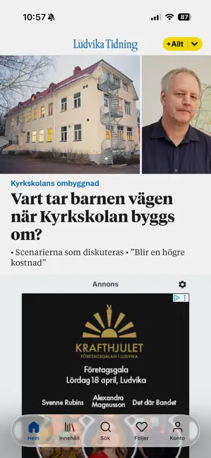 Nya Ludvika Tidning screenshot 1