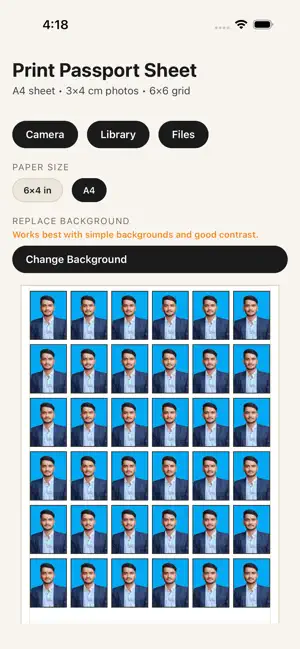 Passport Print screenshot 2