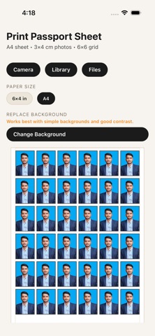 Passport Print Screenshot 2 of 6