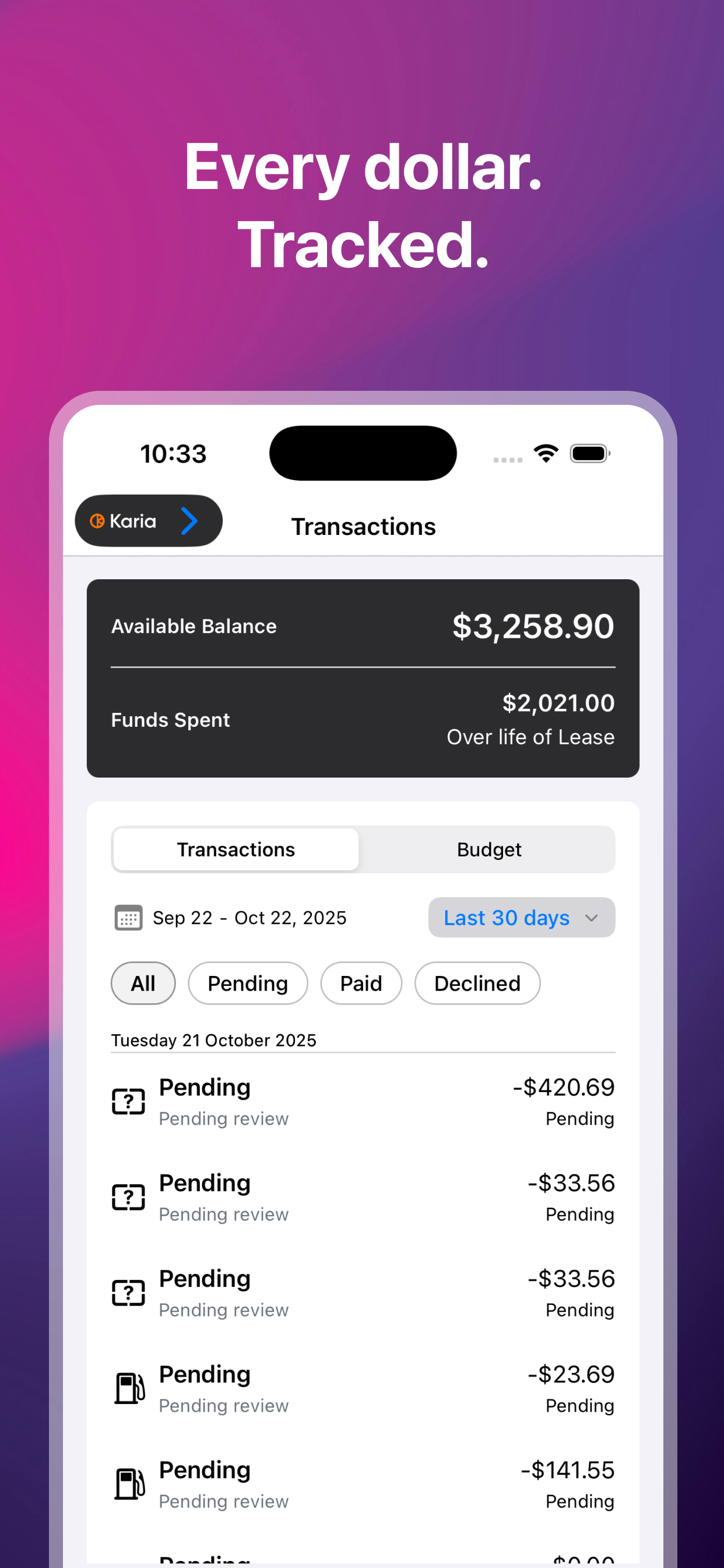 Novated Driver screenshot 3