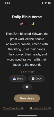 Daily Random Bible Verse screenshot