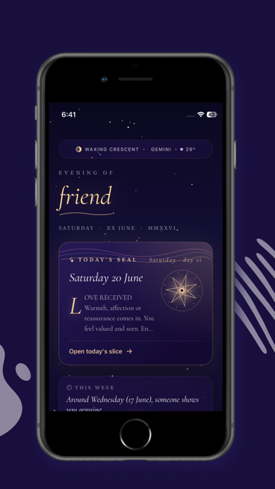 Palmina: Love & Fate Insights iPhone screenshot