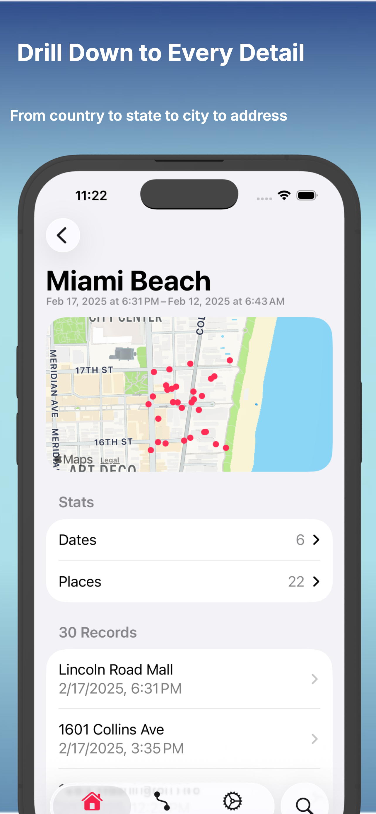 Location Ledger