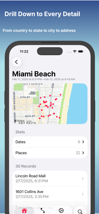 Location Ledger Screenshot 4 of 5