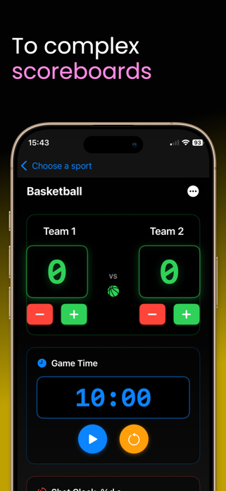 Scoreboard virtual keeper Screenshot 3 of 6