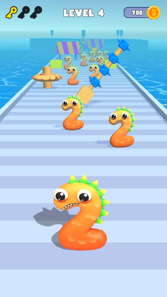 #2. Number Run: Merge 3D Math (iOS) 由: Negaxy., JSC